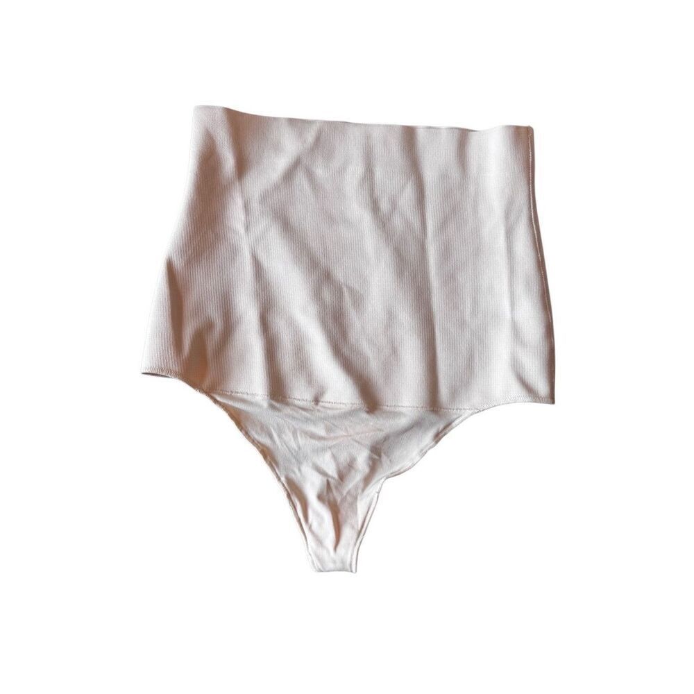 Maidenform Womens Tame Your Tummy​ High Waist Thong DMS707, tan, small